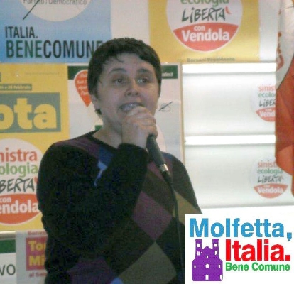 Quindici Molfetta Molfetta ora è ufficiale Paola Natalicchio